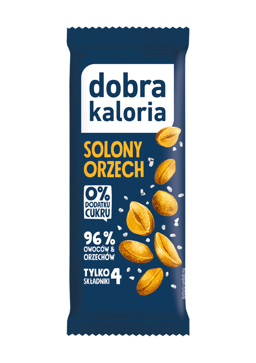 Batony klasyczne - Baton solony orzech - 35g - produkt tpnutrhqfx.cfolks.pl 2