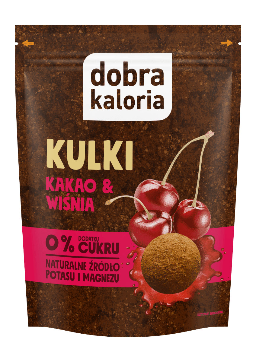 Kulki RAW z kakao - Kulki kakao & wiśnia - 58g - produkt tpnutrhqfx.cfolks.pl 1