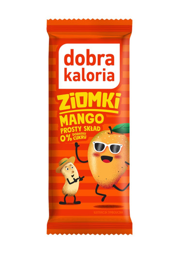 Baton z orzechów nerkowca Ziomki Mango - 32g - produkt 2
