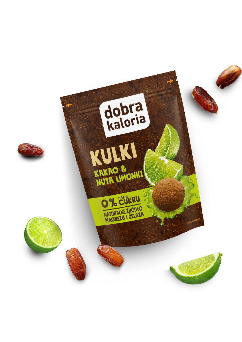 Kulki RAW z kakao - Kulki kakao & nuta limonki - 65g - produkt tpnutrhqfx.cfolks.pl 1