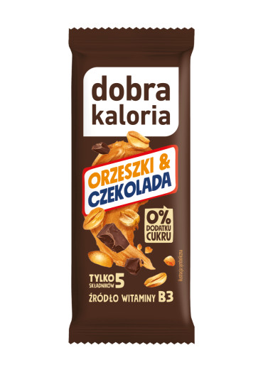 Baton orzeszki & czekolada - 35g - produkt 2