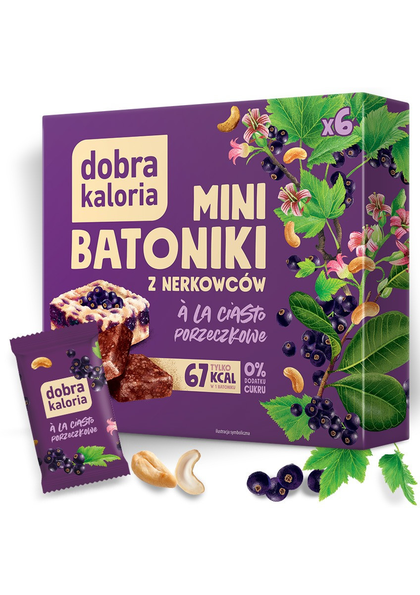 O smaku ciast - Mini batoniki o smaku à la ciasto porzeczkowe - 108g - produkt tpnutrhqfx.cfolks.pl 1