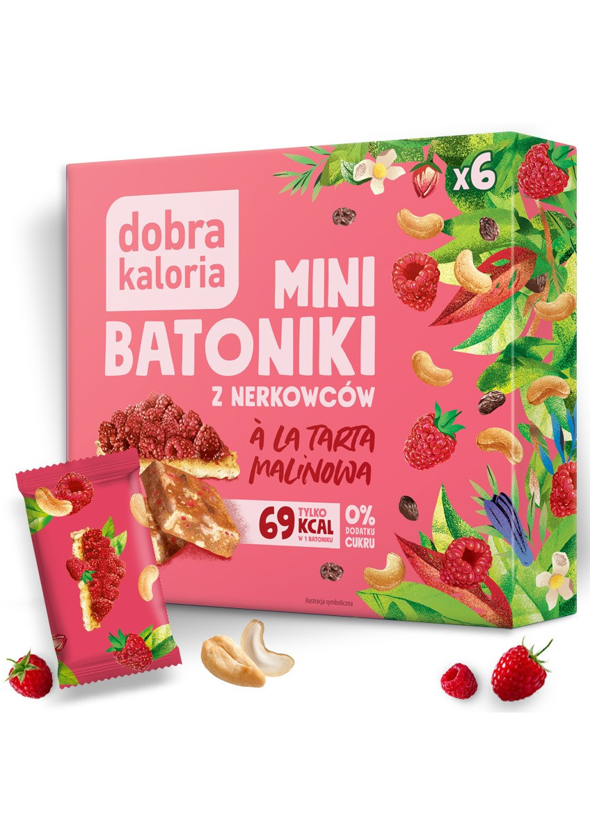 O smaku ciast - Mini batoniki à la tarta malinowa - 102g - produkt tpnutrhqfx.cfolks.pl 1