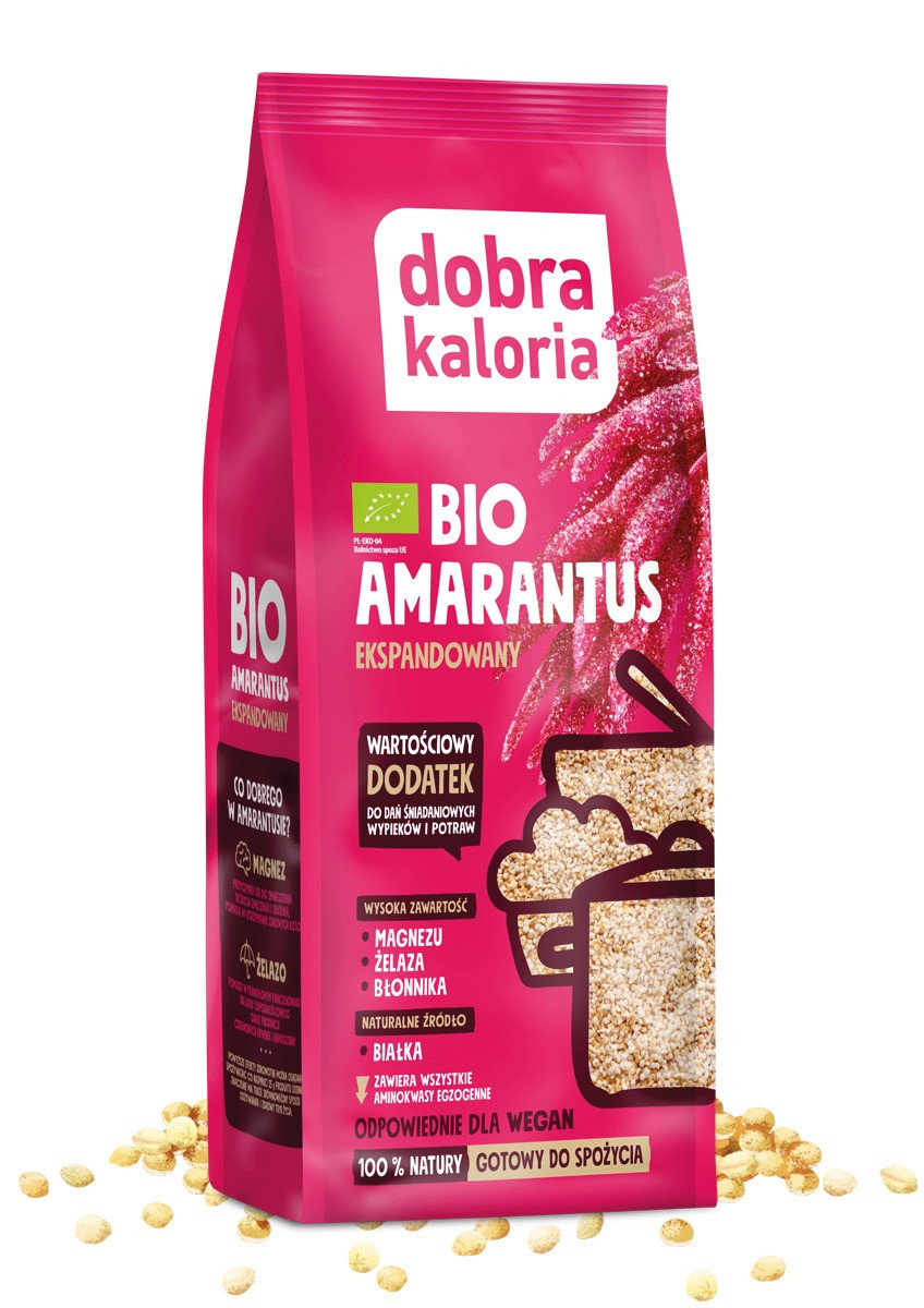 Produkty śniadaniowe - BIO Amarantus ekspandowany - 120g - produkt tpnutrhqfx.cfolks.pl 1
