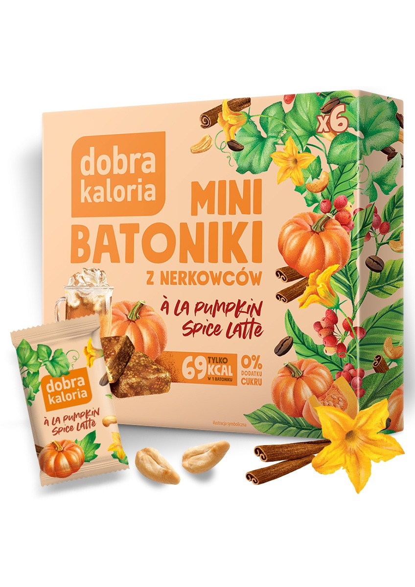 O smaku deserów - Mini batoniki o smaku à la pumpkin spice latte - 102g - produkt tpnutrhqfx.cfolks.pl 1
