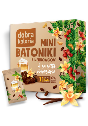Mini batoniki à la latte waniliowe - 102g