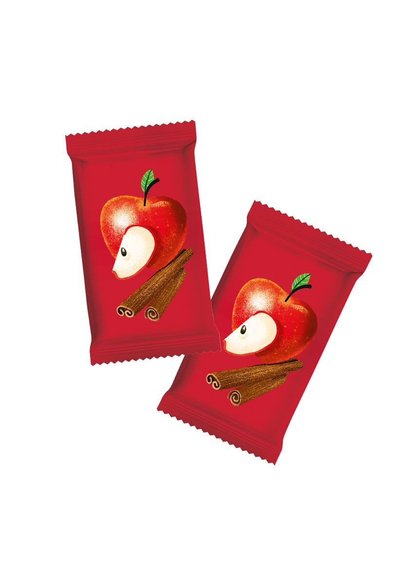 Klasyczne smaki - Mini batoniki jabłko & cynamon - 108g - produkt tpnutrhqfx.cfolks.pl 2