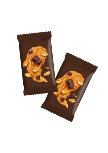 Mini batoniki orzeszki & czekolada - 108g - produkt 2