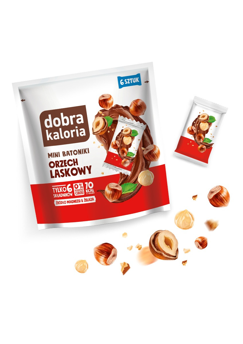 O smaku kultowych batonów - Mini batoniki orzech laskowy - 108g - produkt tpnutrhqfx.cfolks.pl 1