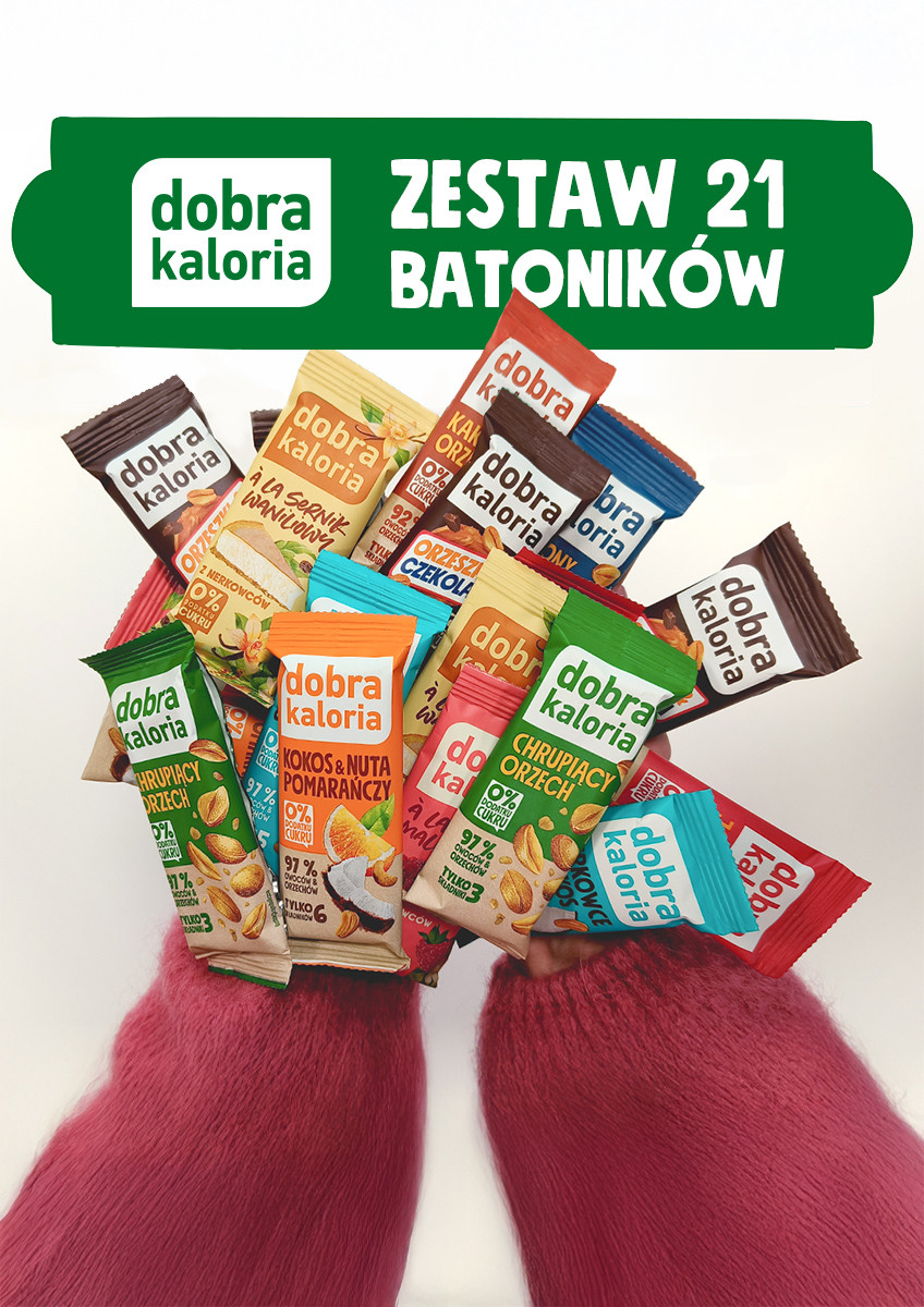 Zestawy słodyczy - Zestaw 21 batonów na start - produkt tpnutrhqfx.cfolks.pl 1