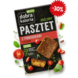 Promocje z krótką datą - Roślinny Pasztet  z pomidorami - krótka data 220g - produkt 1