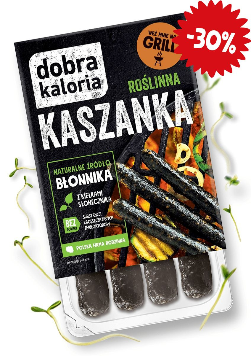Promocje z krótką datą - Roślinna Kaszanka - krótka data 180g - produkt tpnutrhqfx.cfolks.pl 1