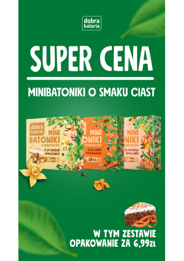 Mini batoniki - o smaku ciast