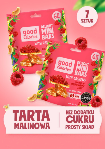 7 paczek - Tarta malionowa - Good Callories