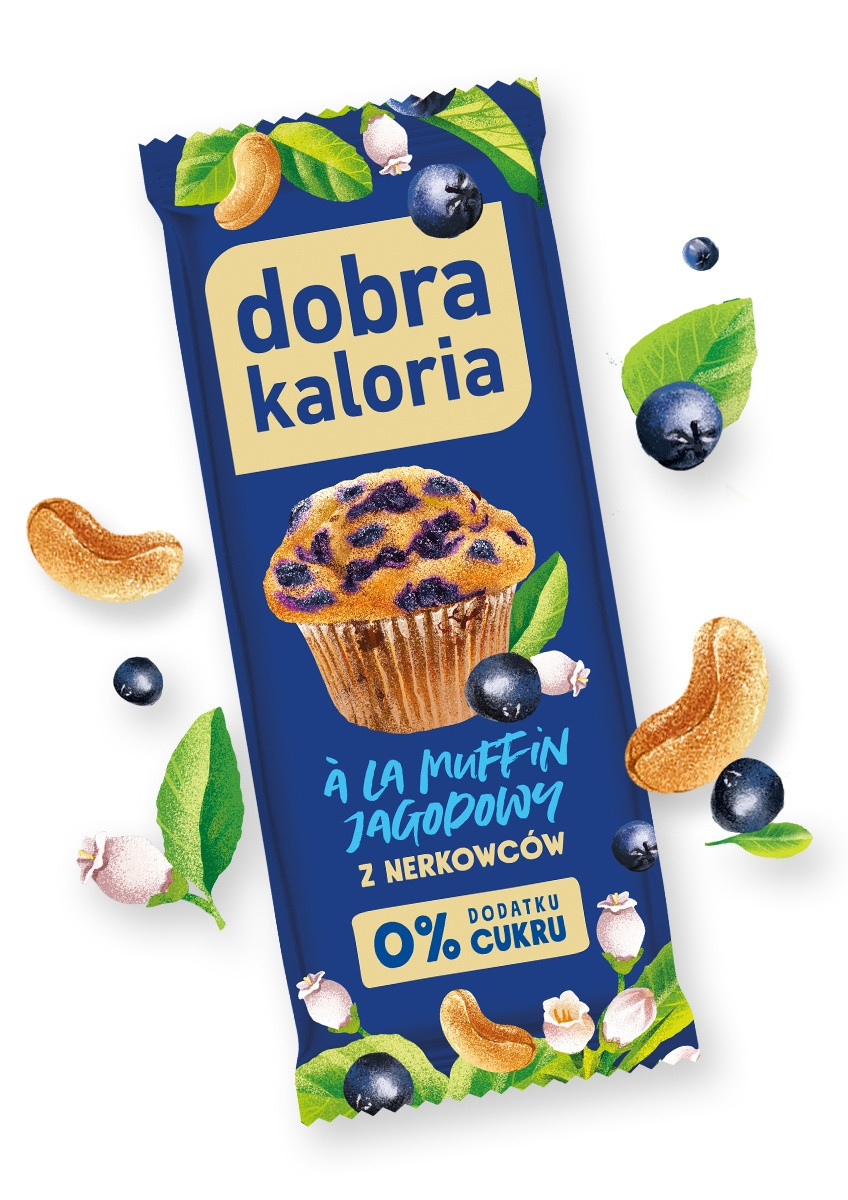 Wszystkie produkty - Baton o smaku à la muffin jagodowy - 35g - produkt tpnutrhqfx.cfolks.pl 1