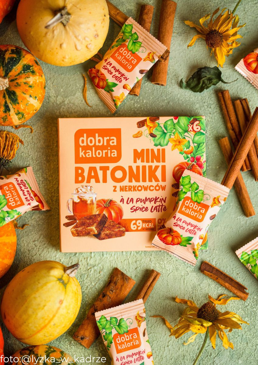 O smaku deserów - Mini batoniki o smaku à la pumpkin spice latte - 102g - produkt tpnutrhqfx.cfolks.pl 3