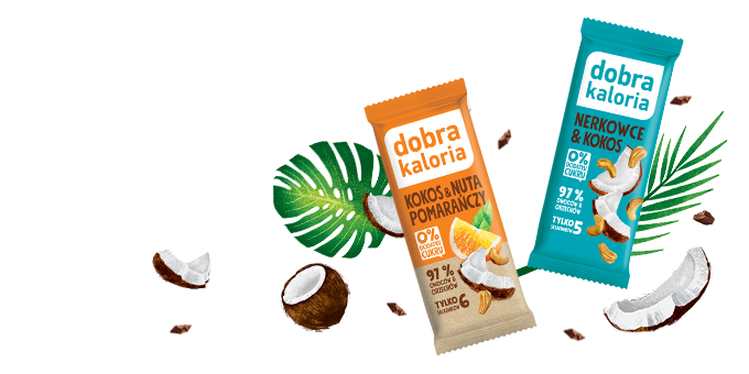 Batony z dodatkiem kokosa
