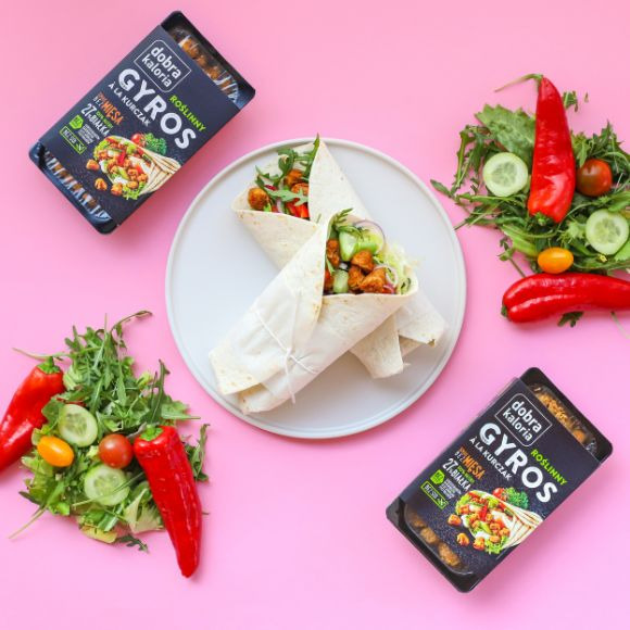 Jak zrobić wegańską tortillę z gyrosem roślinnym