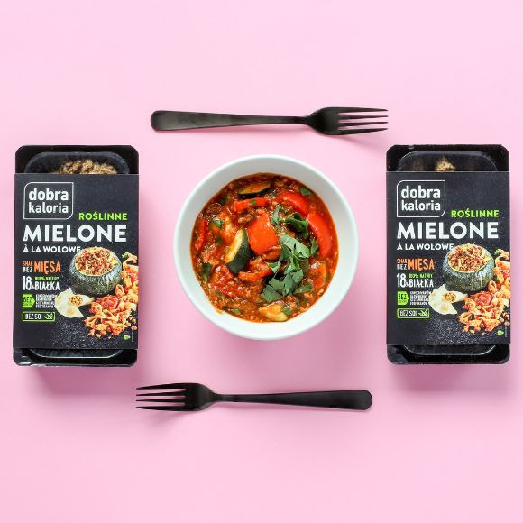 Przepis  na leczo z roślinnym mielonym a’la wołowym