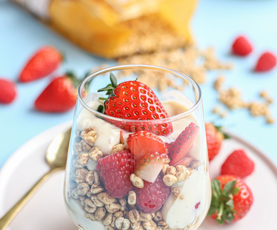 Przygotowywanie bio pszenicy z jogurtem 5 Przepis na bio pszenice z jogurtem 5