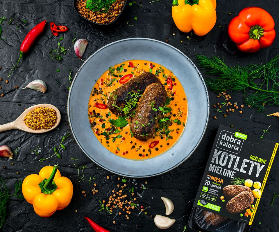 Jak zrobić roślinne kotlety mielone w sosie musztardowym 3 Przygotowywanie roślinnych kotletów mielonych w sosie musztardowym 3